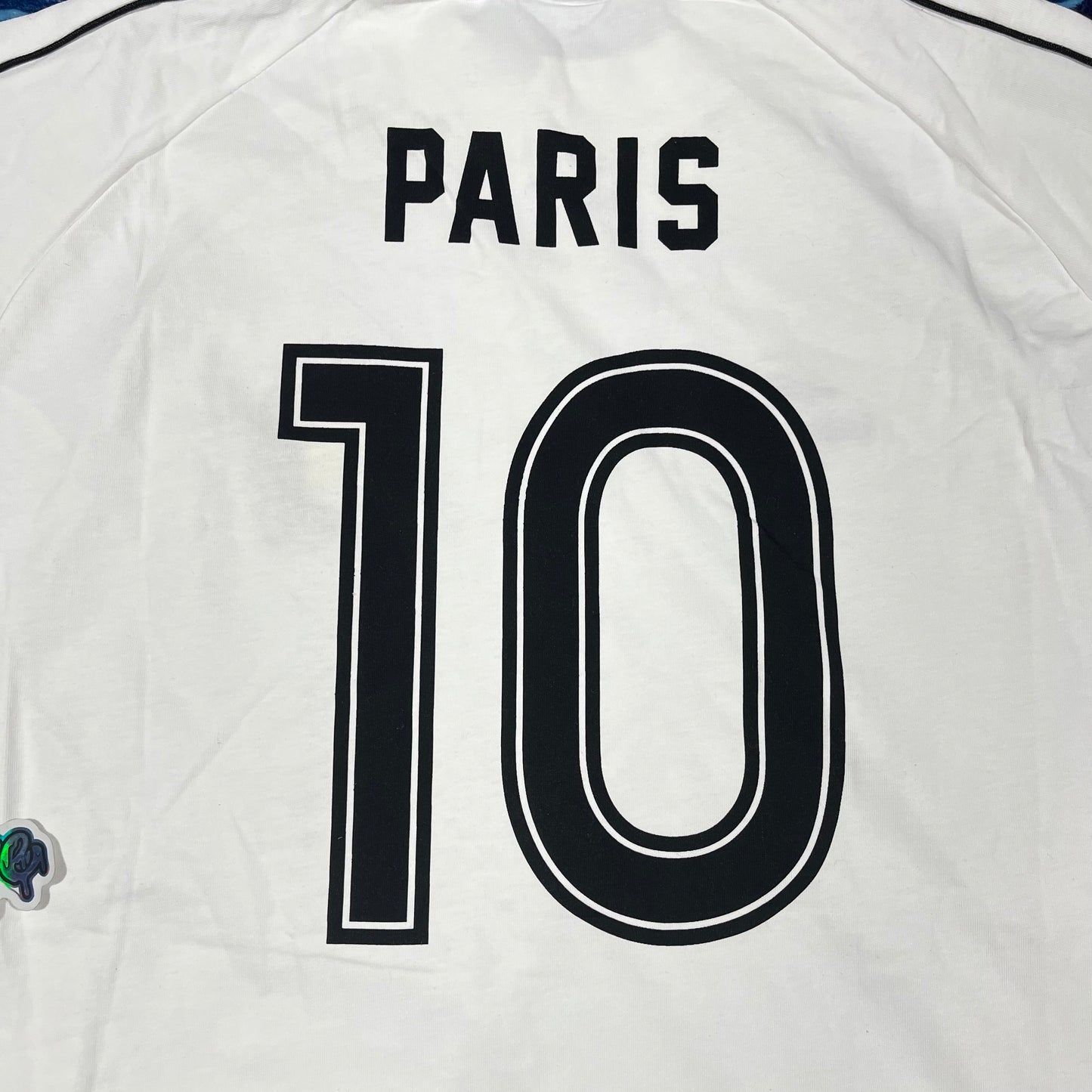 BALENCIAGA PARIS SOCCER T-SHIRT WHITE