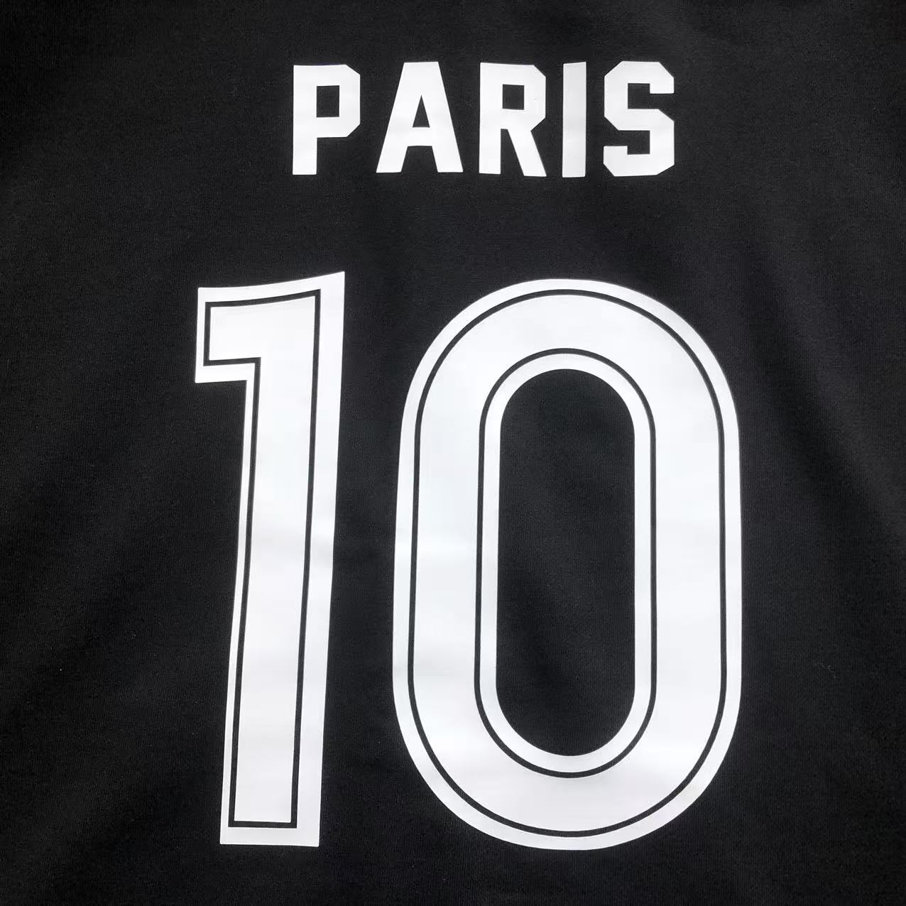 Balenciaga Paris Soccer Zip Up Black