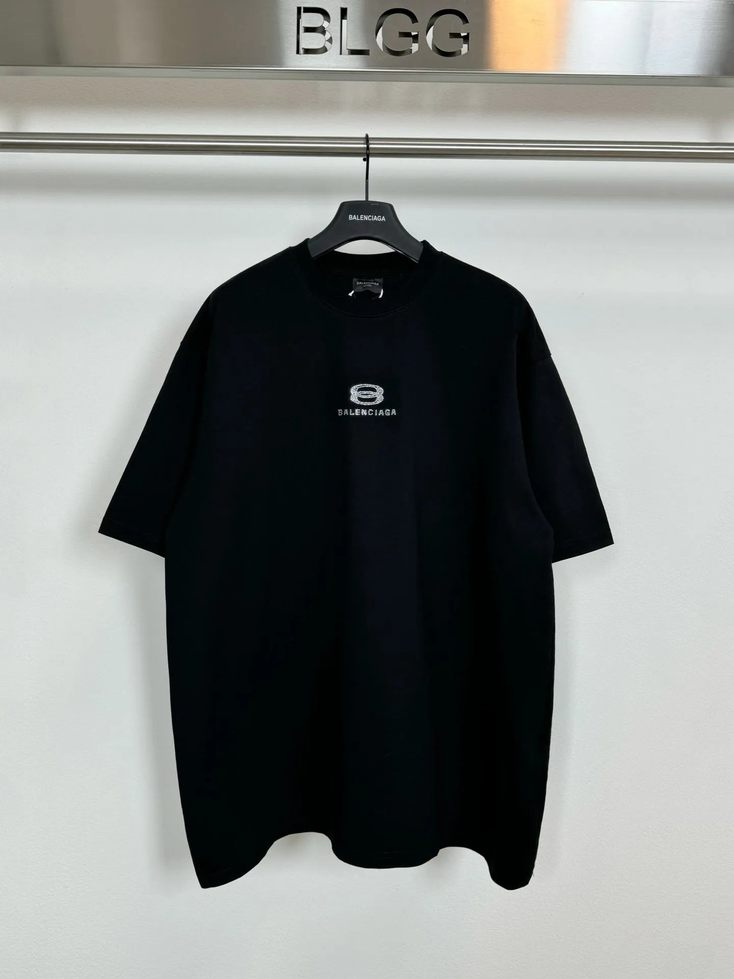 balenciaga-strass-t-shirt-black-2-Drip Store Argentina