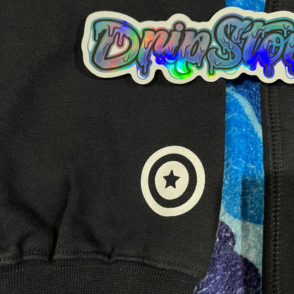 BAPE 1ST CAMO SHARK FULL ZIP HOODIE BLACK