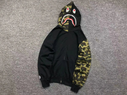 bape-1st-camo-shark-full-zip-hoodie-black-Drip Store Argentina