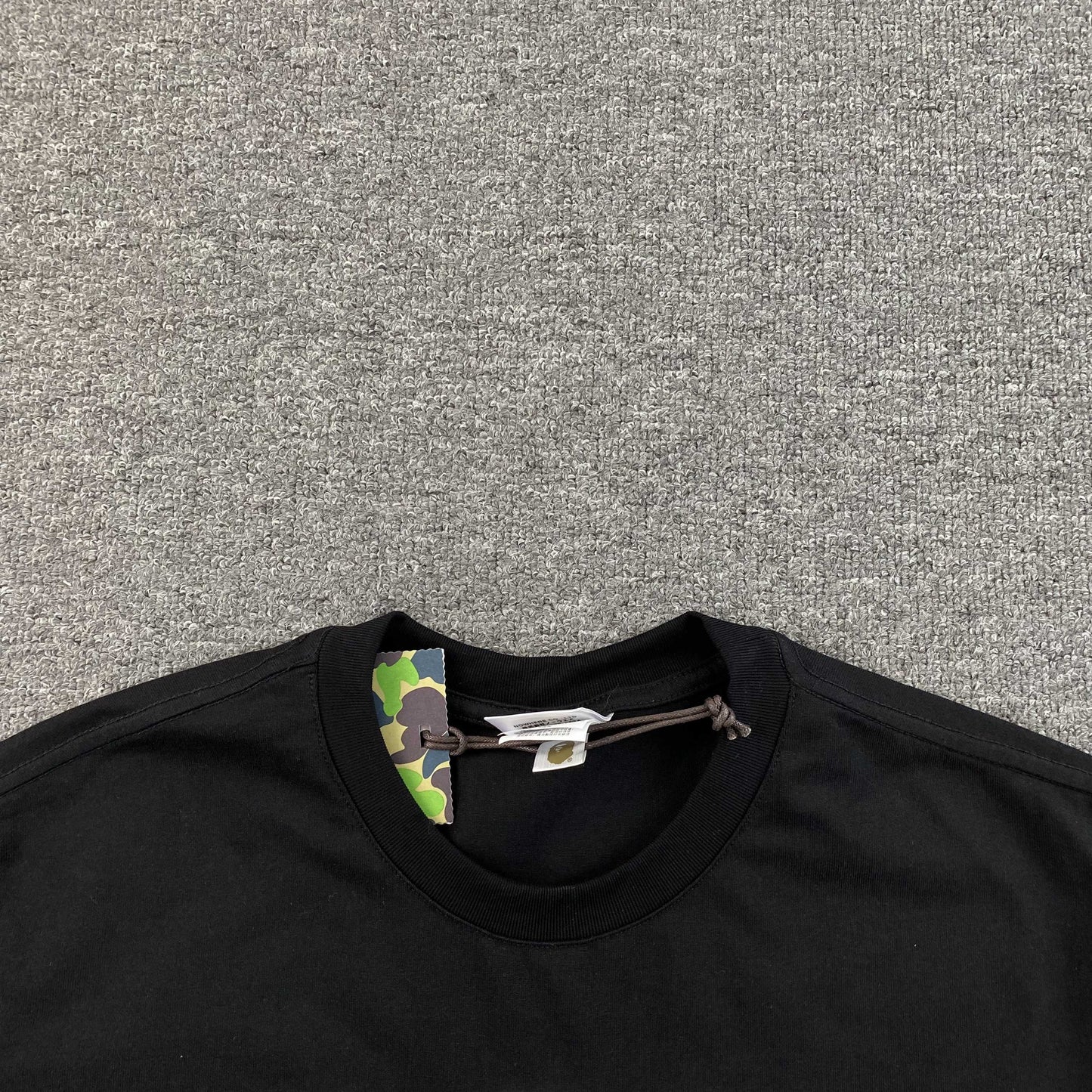 Bape 1st Camo Shark Seijin Tee Black