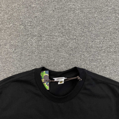 Bape 1st Camo Shark Seijin Tee Black