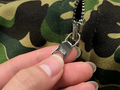 BAPE ABC CAMO SHARK FULL ZIP HOODIE GREEN-Drip Store Argentina