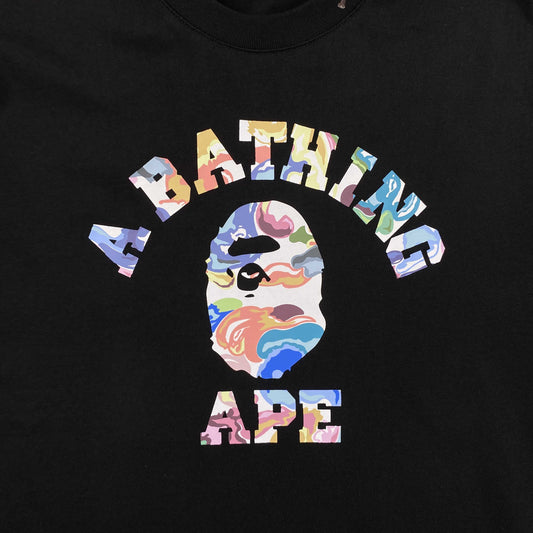Bape Art Camo Tee Black