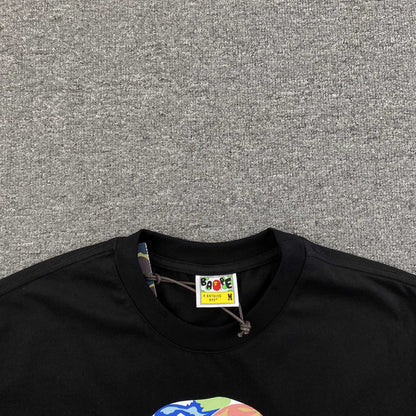 Bape Art Camo Tee Black