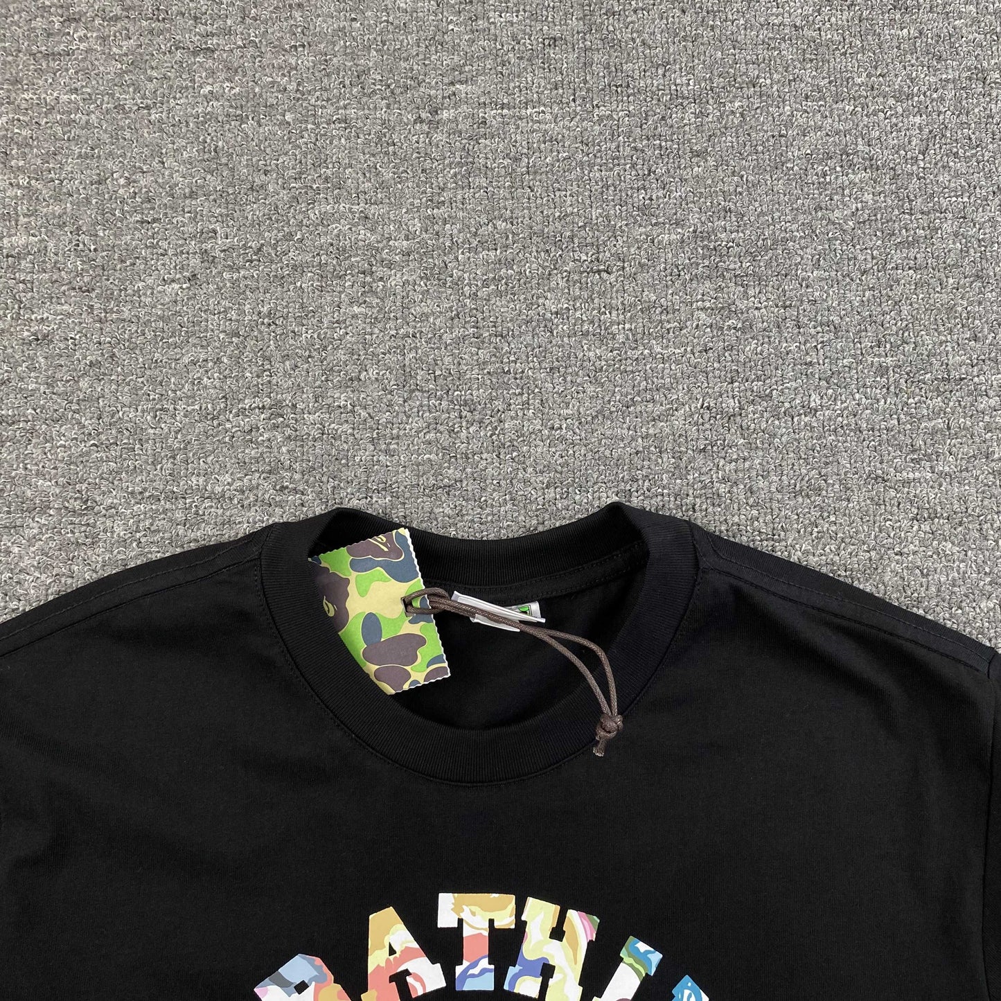 Bape Art Camo Tee Black