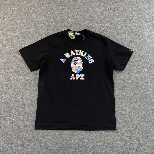 Bape Art Camo Tee Black
