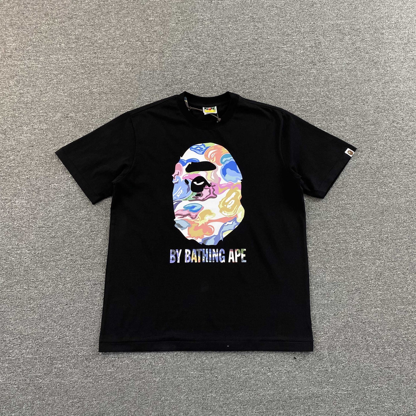 Bape Art Camo Tee Black