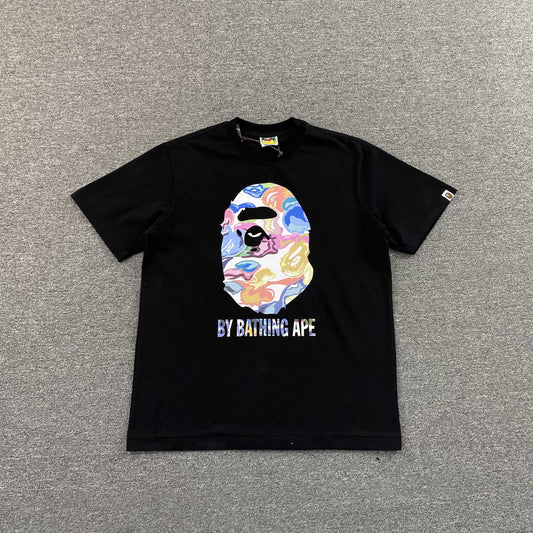 Bape Art Camo Tee Black