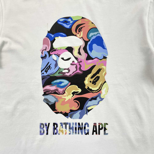 Bape Art Camo Tee White