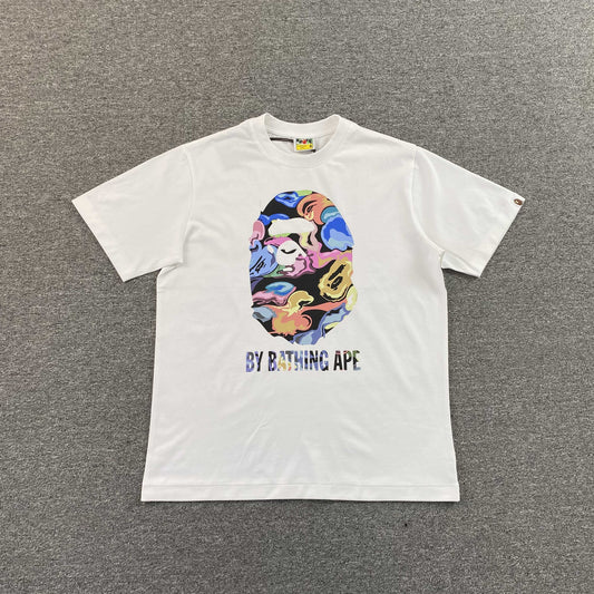 Bape Art Camo Tee White