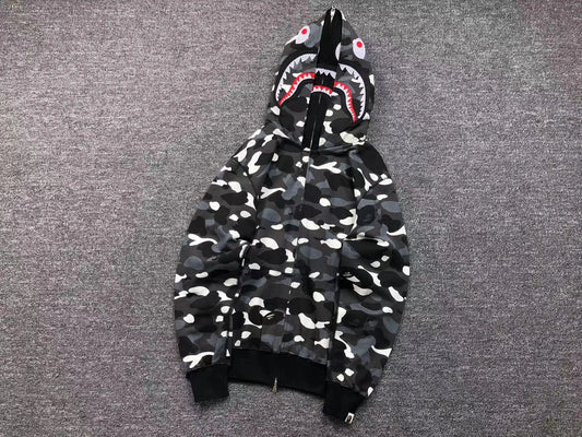 bape-city-camo-shark-wide-full-zip-double-hoodie-black-Drip Store Argentina