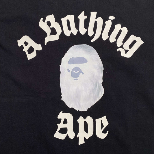 Bape College Tee Black