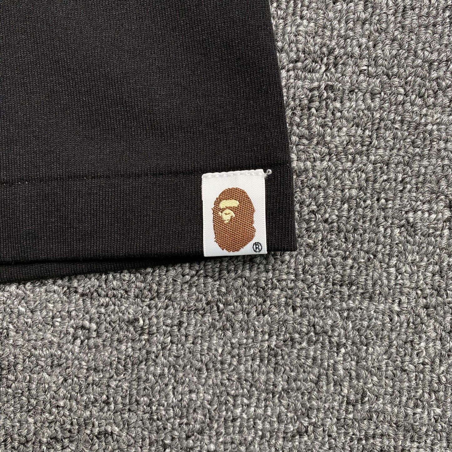 Bape College Tee Black