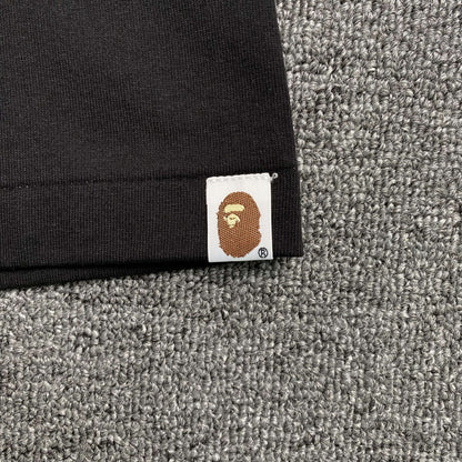 Bape College Tee Black