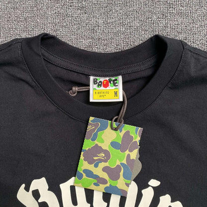 Bape College Tee Black