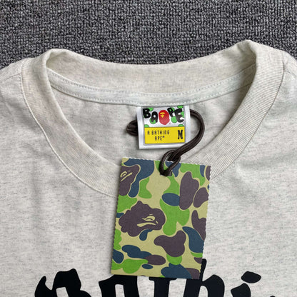 Bape College Tee White