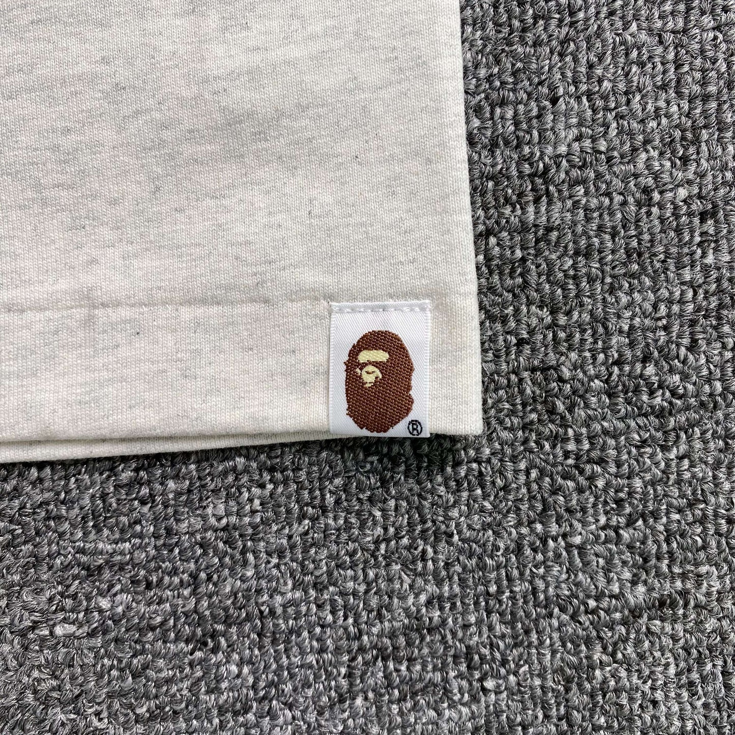 Bape College Tee White