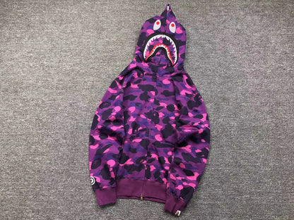 bape-color-camo-shark-full-zip-hoodie-purple-Drip Store Argentina