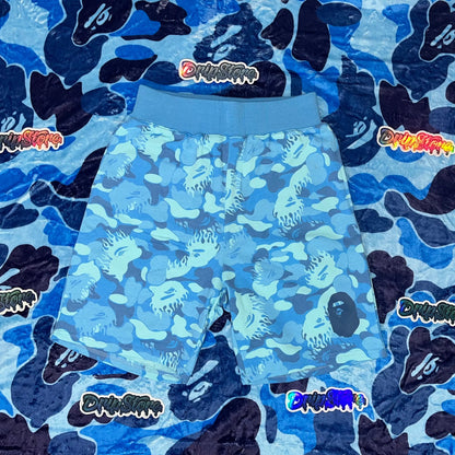 bape-fire-camo-sweat-shorts-blue-Drip Store Argentina