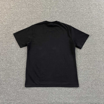 Bape Japanese Cloud Camo Label Tee Black