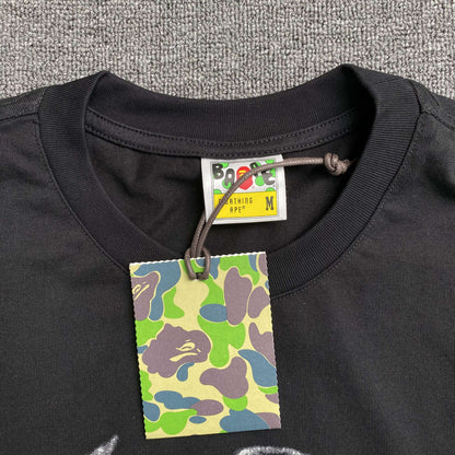 Bape Mosquito Coil Ape Head Tee Black