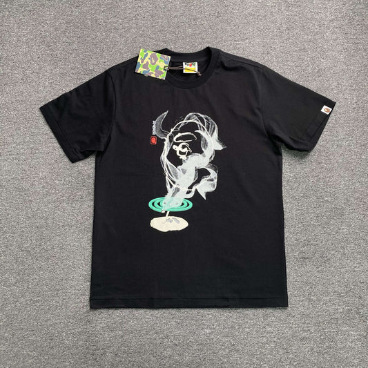 Bape Mosquito Coil Ape Head Tee Black