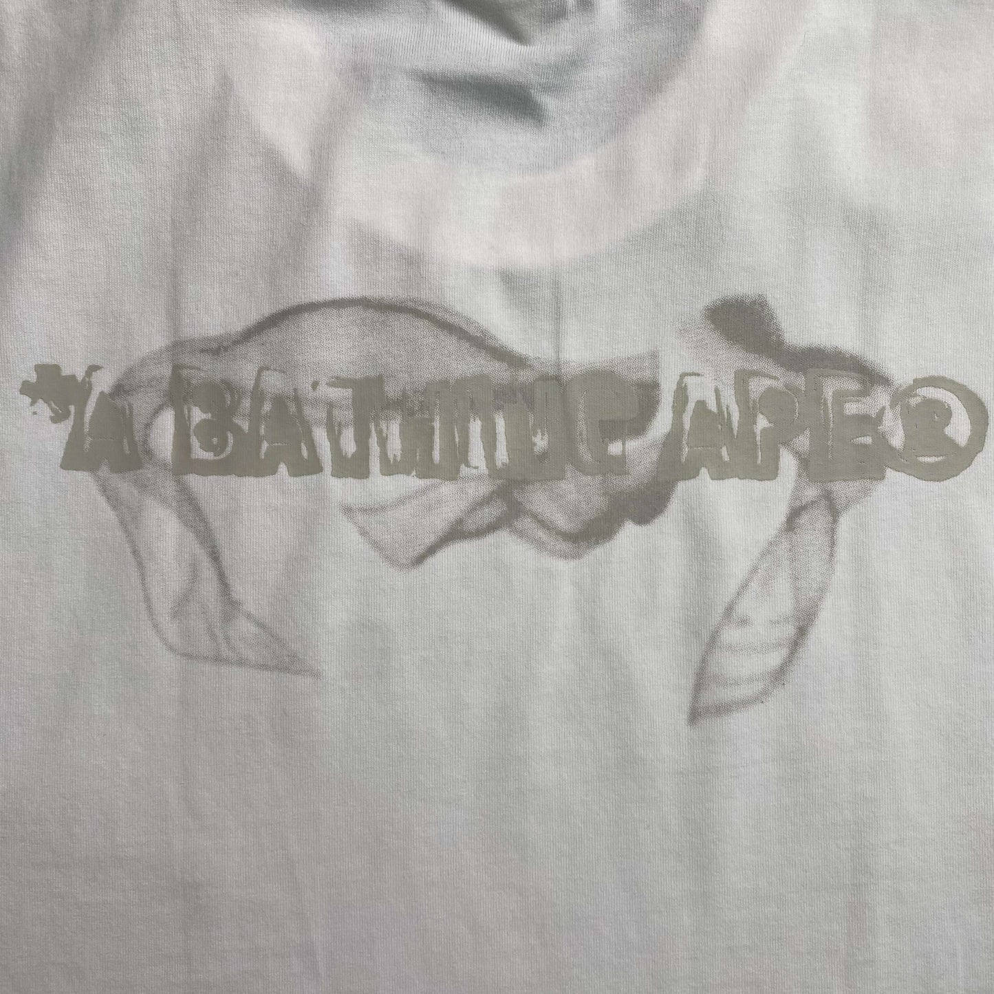 Bape Mosquito Coil Ape Head Tee White