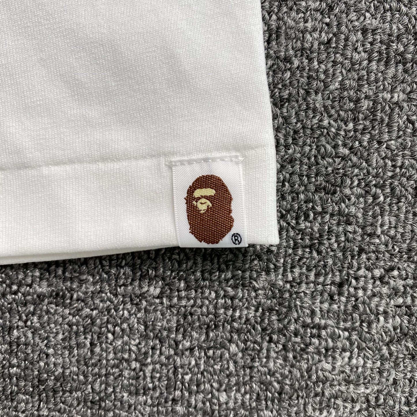 Bape Mosquito Coil Ape Head Tee White