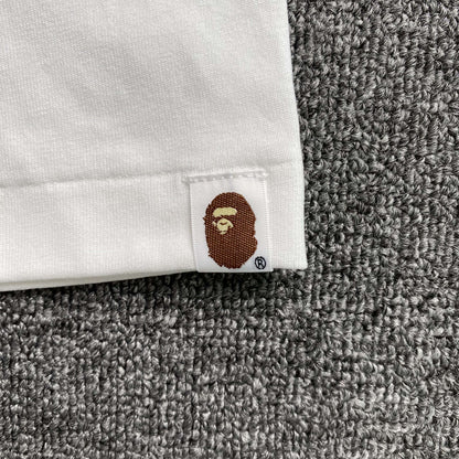 Bape Mosquito Coil Ape Head Tee White