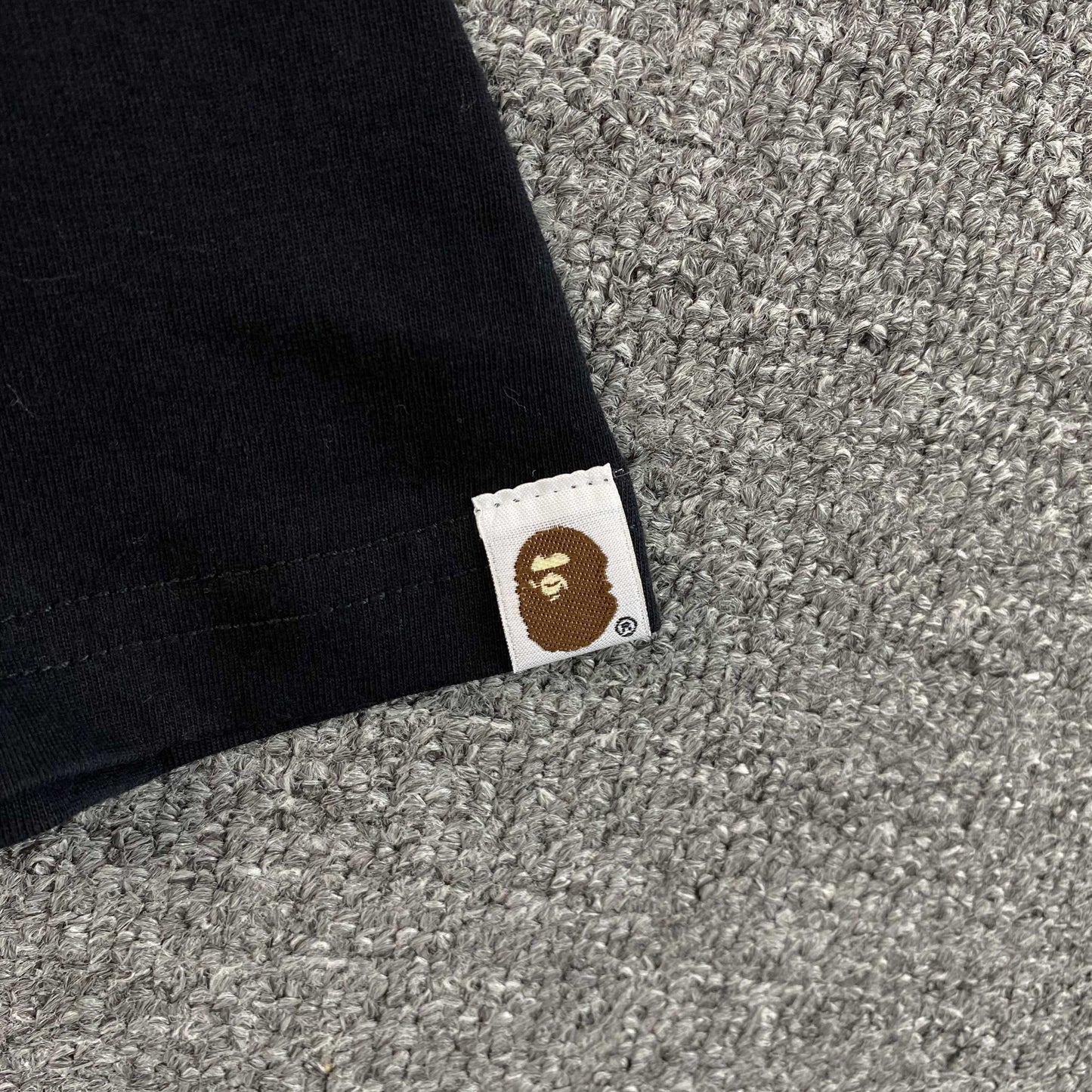 Bape Neon Tokyo Big Ape Head Tee Black