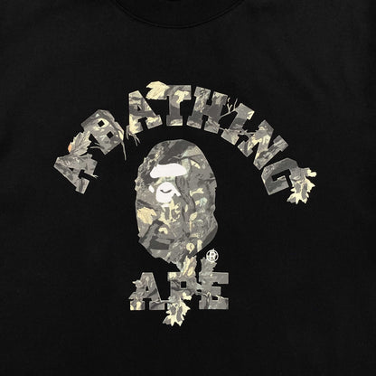 Bape Tree Edge Camo Tee Black