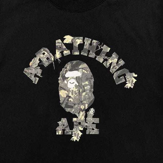 Bape Tree Edge Camo Tee Black