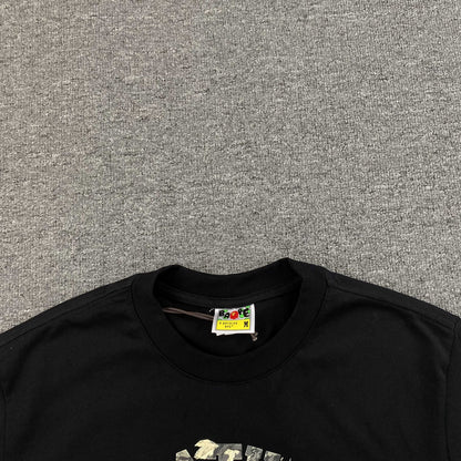 Bape Tree Edge Camo Tee Black
