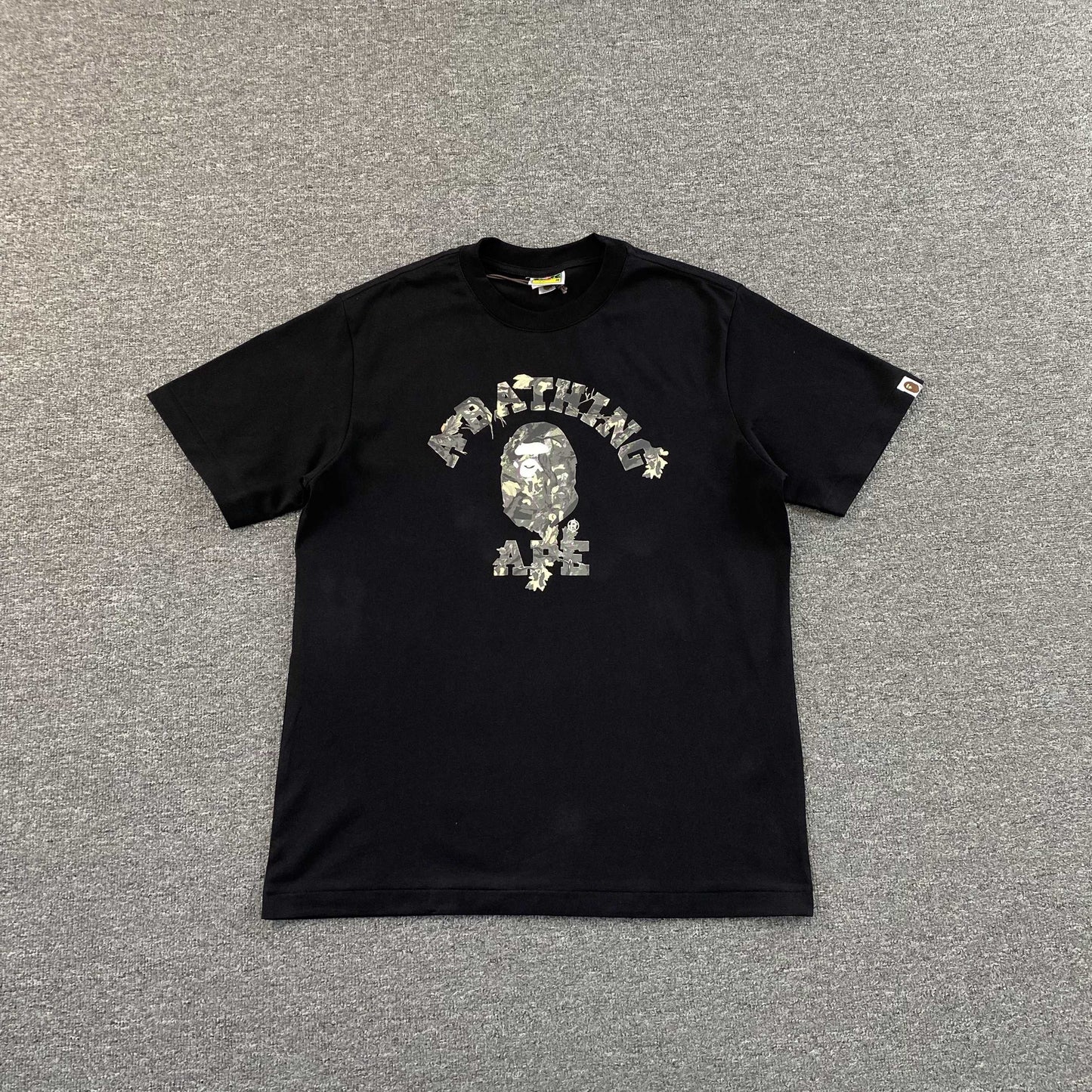 Bape Tree Edge Camo Tee Black