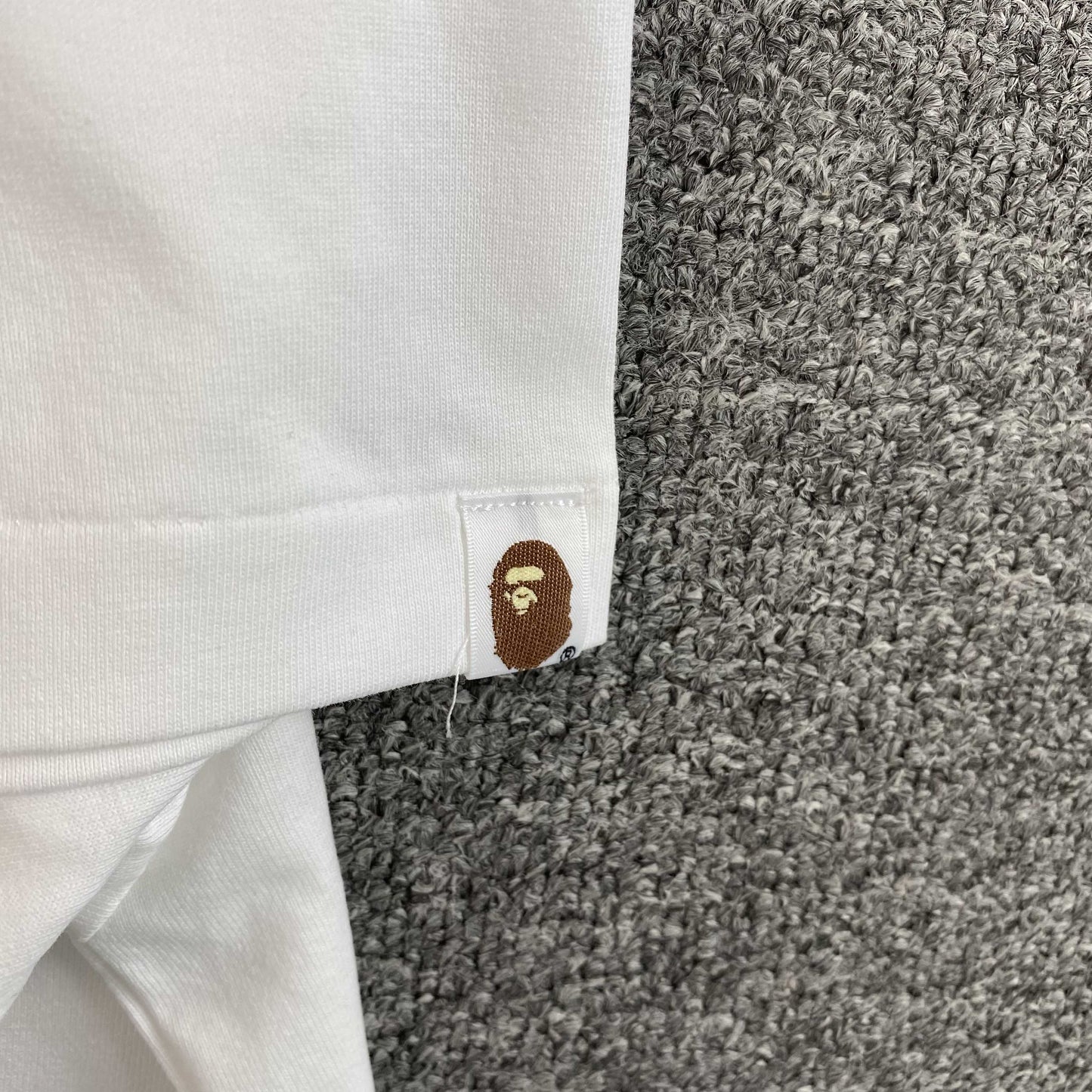Bape Tree Edge Camo Tee White