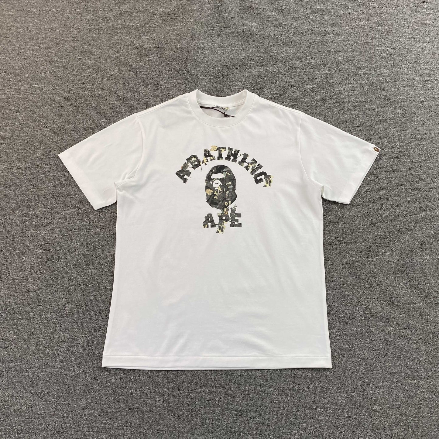 Bape Tree Edge Camo Tee White