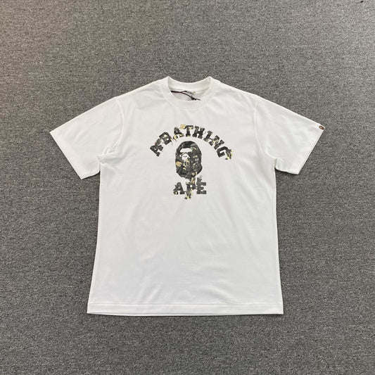 Bape Tree Edge Camo Tee White