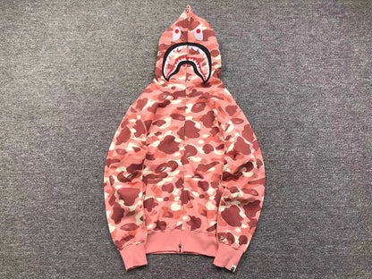 bape-x-barbie-dot-camo-shark-full-zip-hoodie-pink-Drip Store Argentina