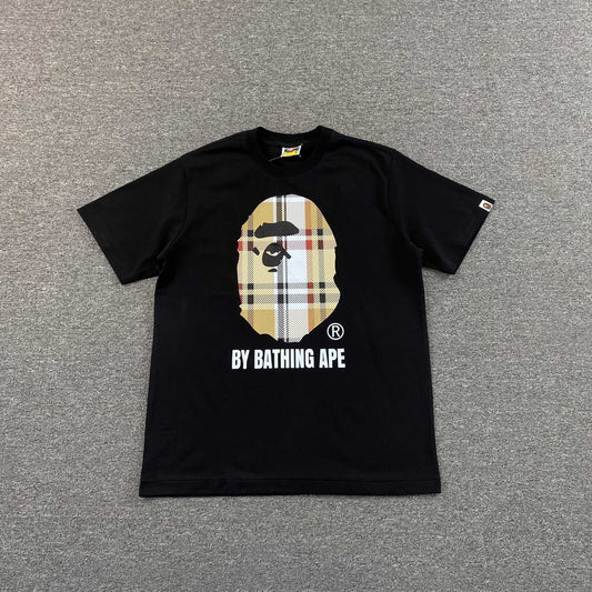 Bape x Burberry Tee Black