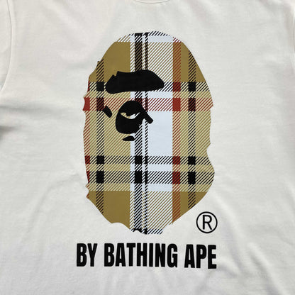 Bape x Burberry Tee White
