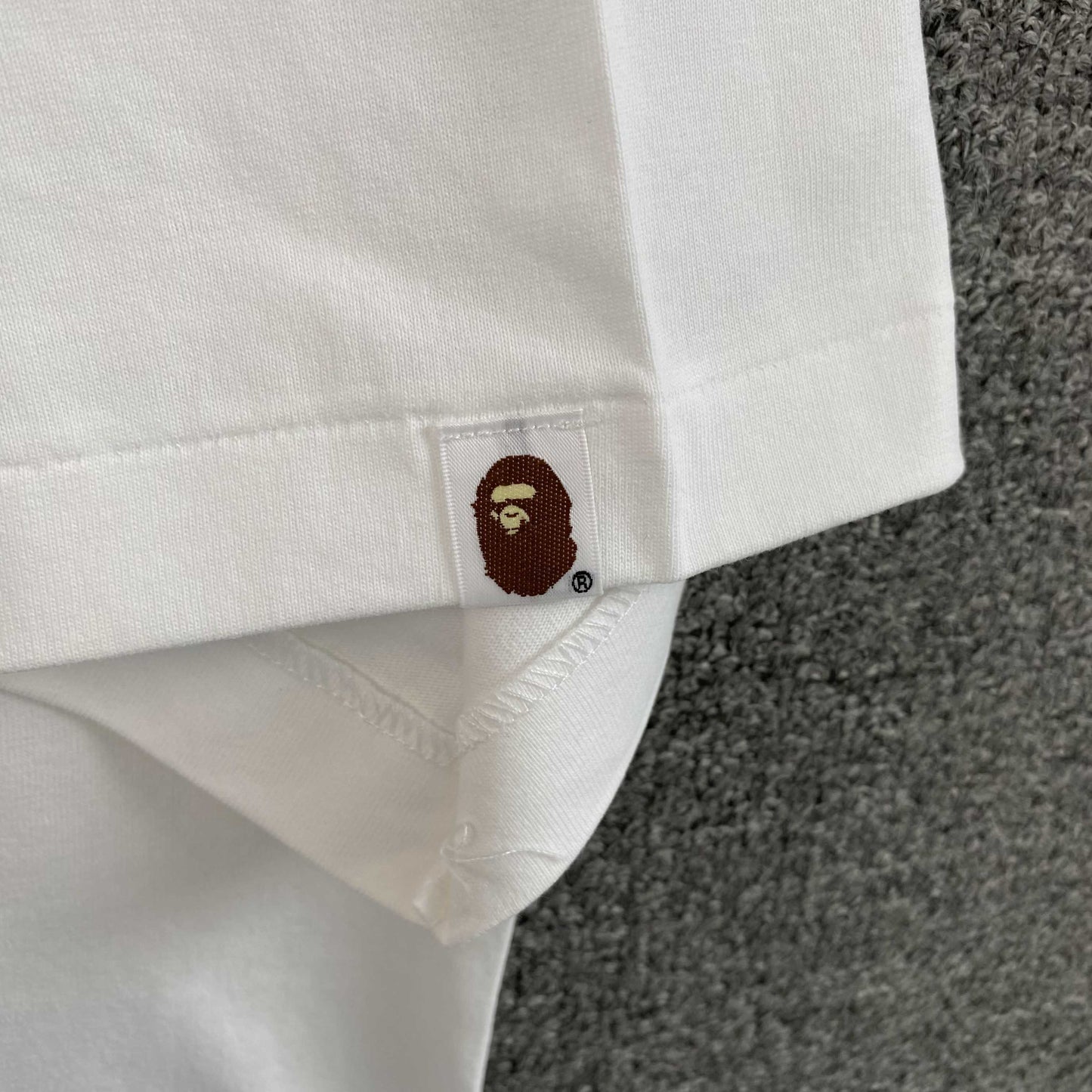 Bape x Burberry Tee White