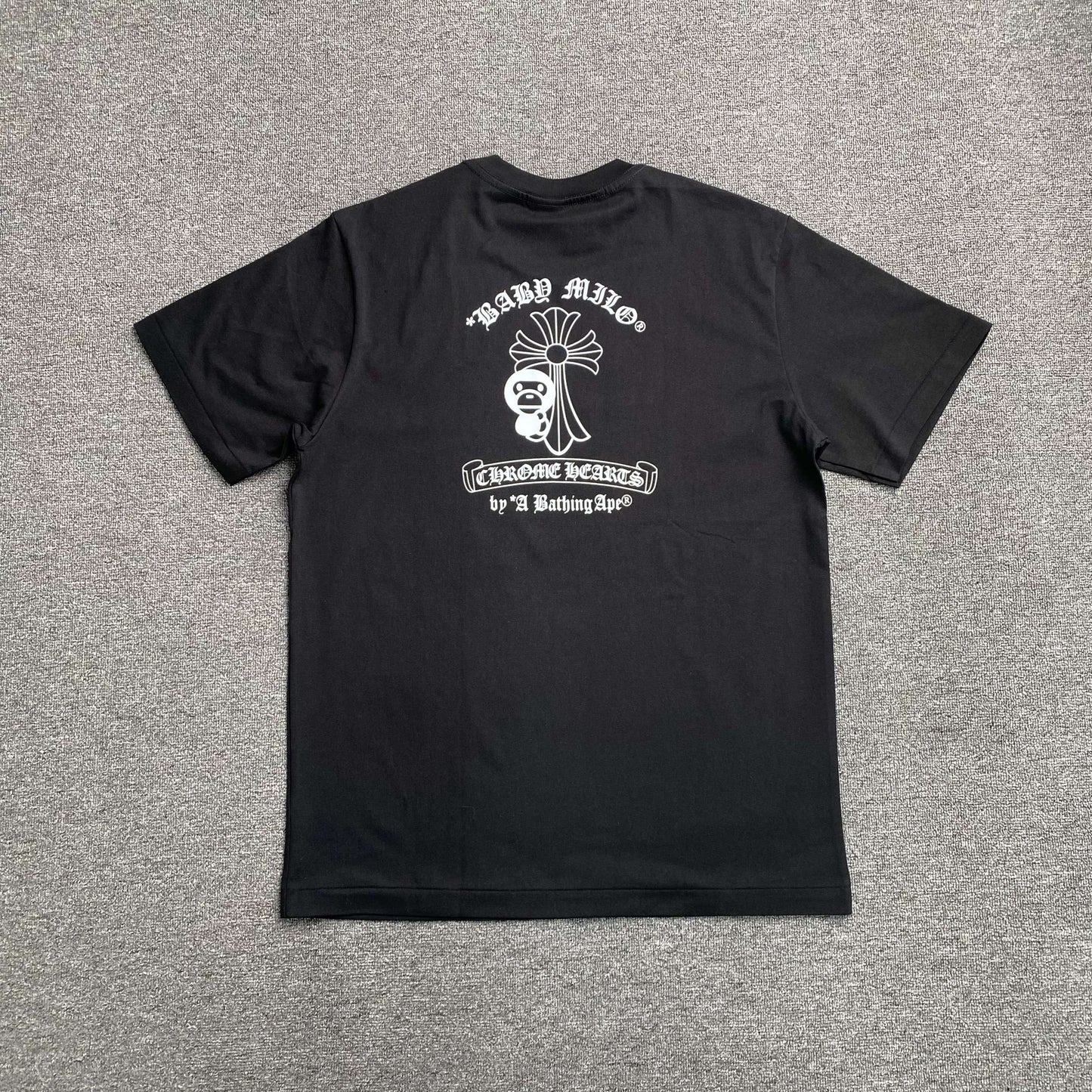 Bape x Chrome Hearts Tee Black