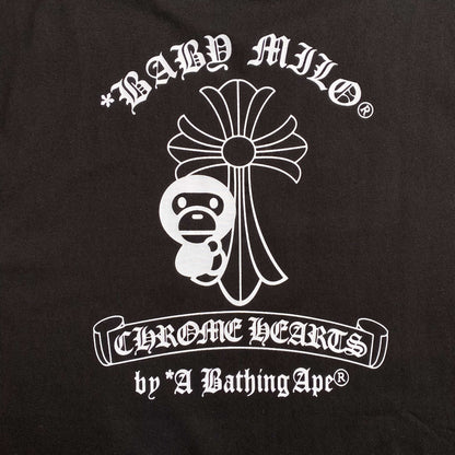 Bape x Chrome Hearts Tee Black