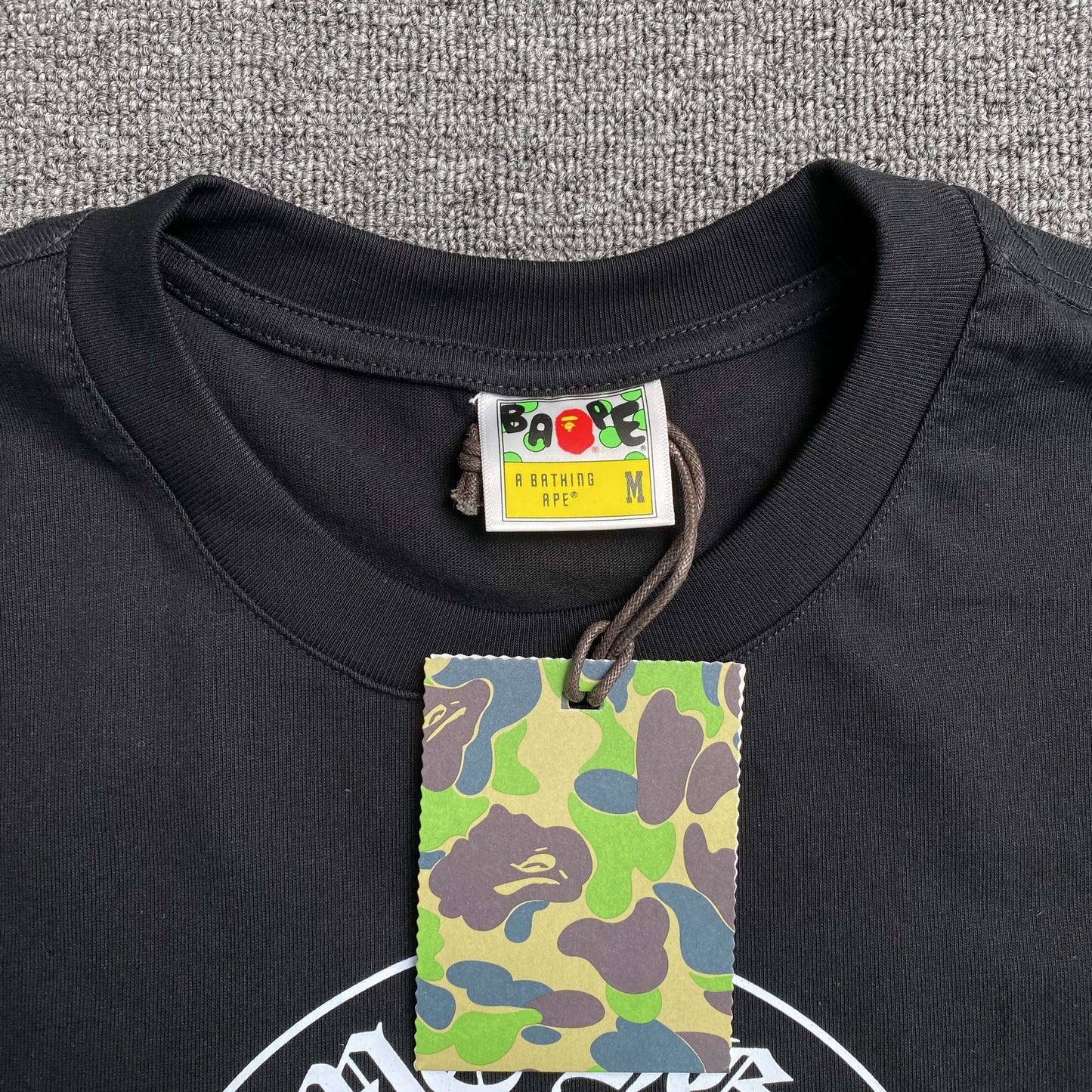 Bape x Chrome Hearts Tee Black