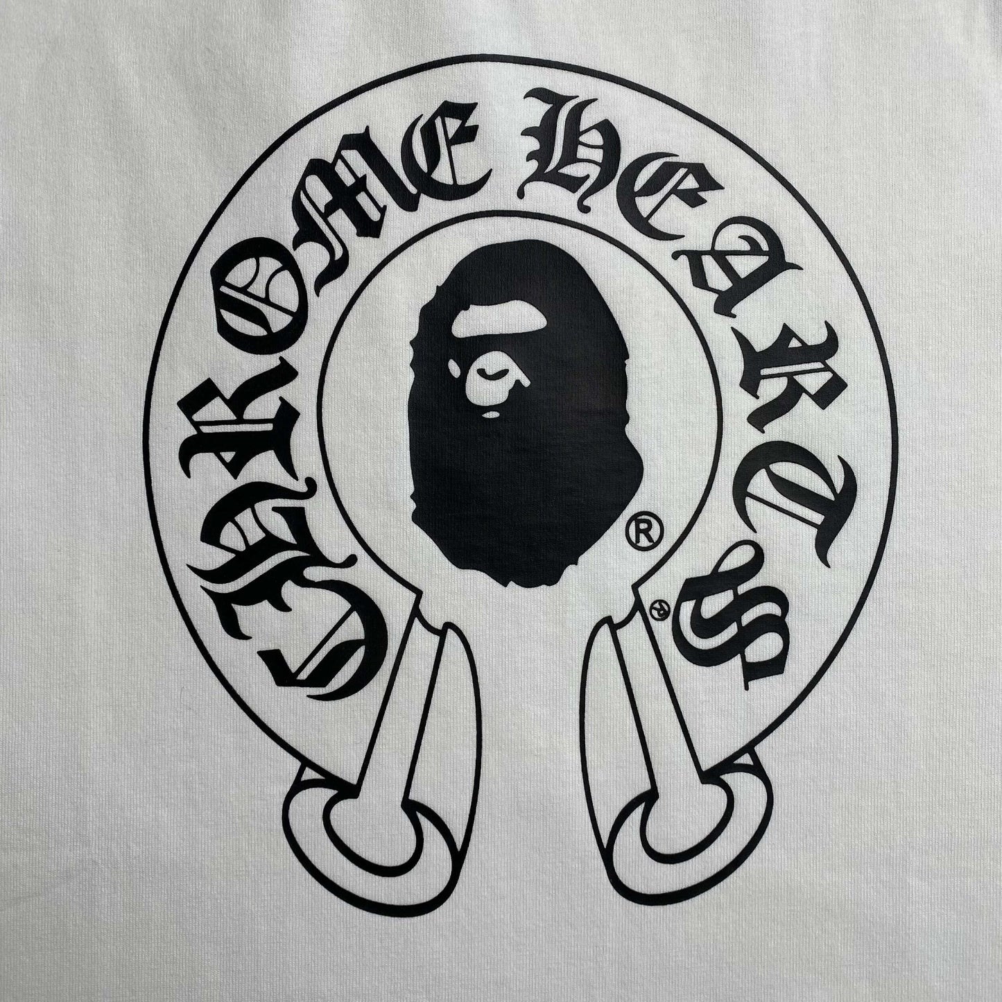 Bape x Chrome Hearts Tee White