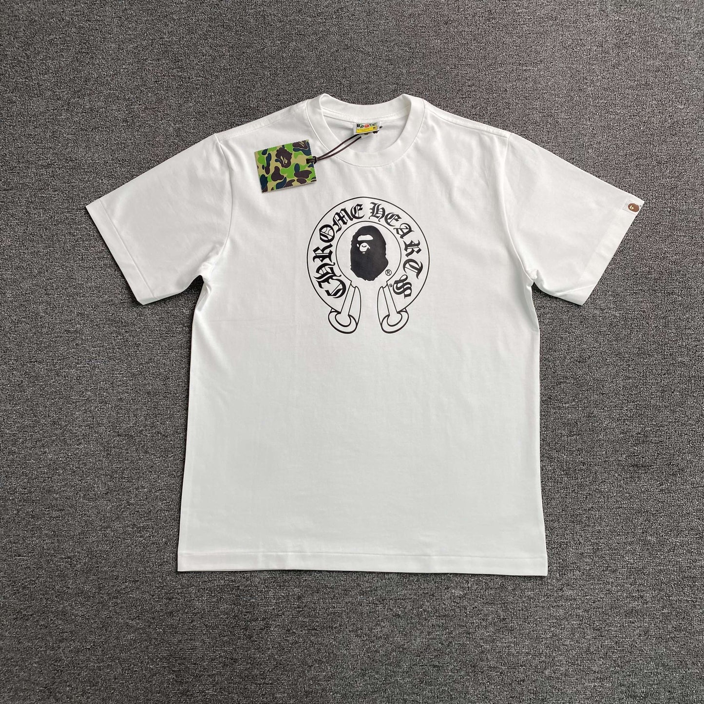 Bape x Chrome Hearts Tee White