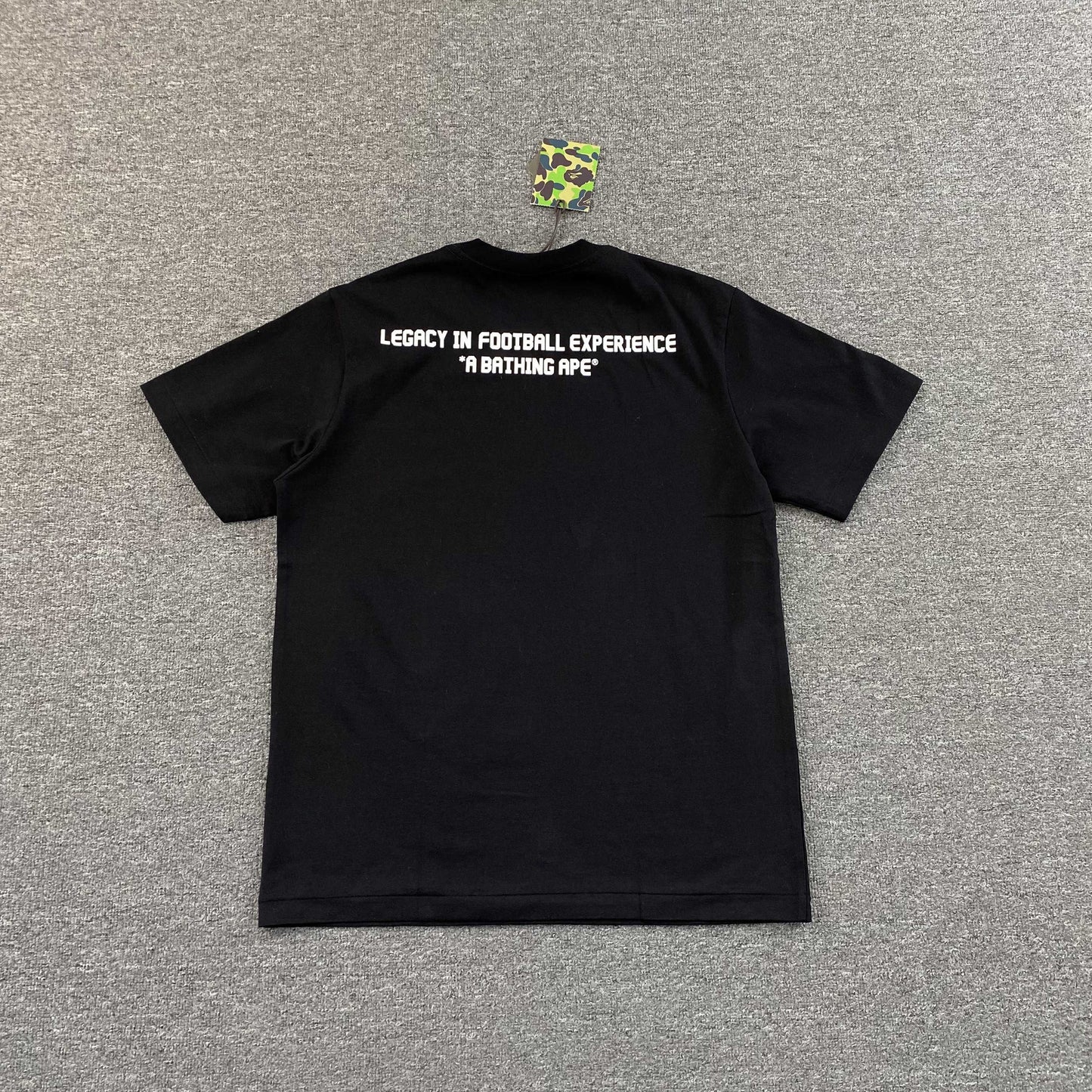 Bape x CR7Life Big Ape Head Tee Black