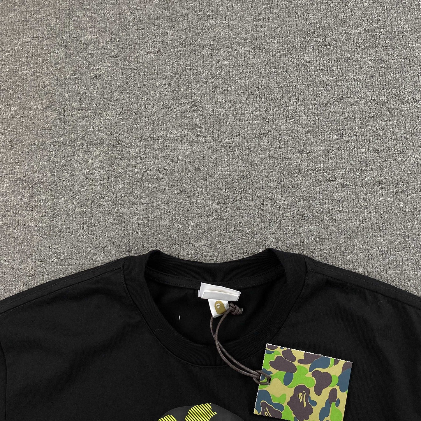 Bape x CR7Life Big Ape Head Tee Black
